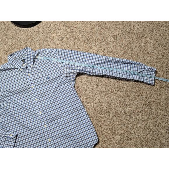 Ralph Lauren "BLAKE" collared shirt, L, Blue checkered - Picture 8 of 10